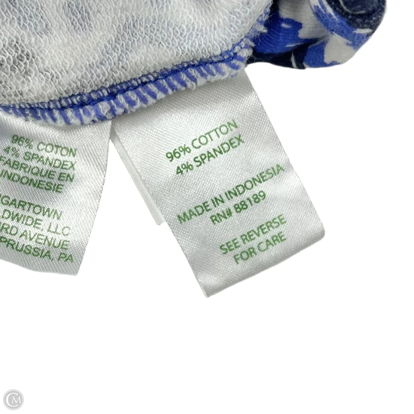 Dress Designer By Lilly Pulitzer In Blue & White, Size: S