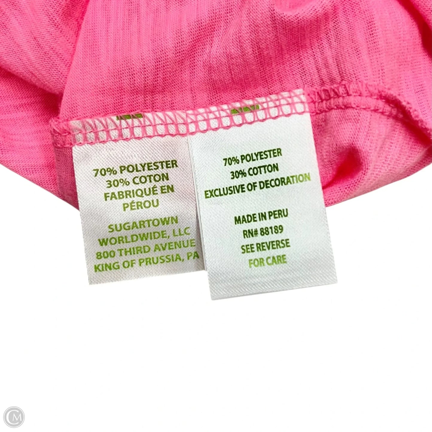 Top Sleeveless Designer By Lilly Pulitzer In Pink, Size: S