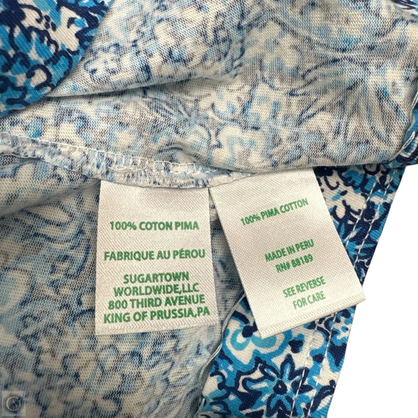 Dress Designer By Lilly Pulitzer In Blue & White, Size: Xs