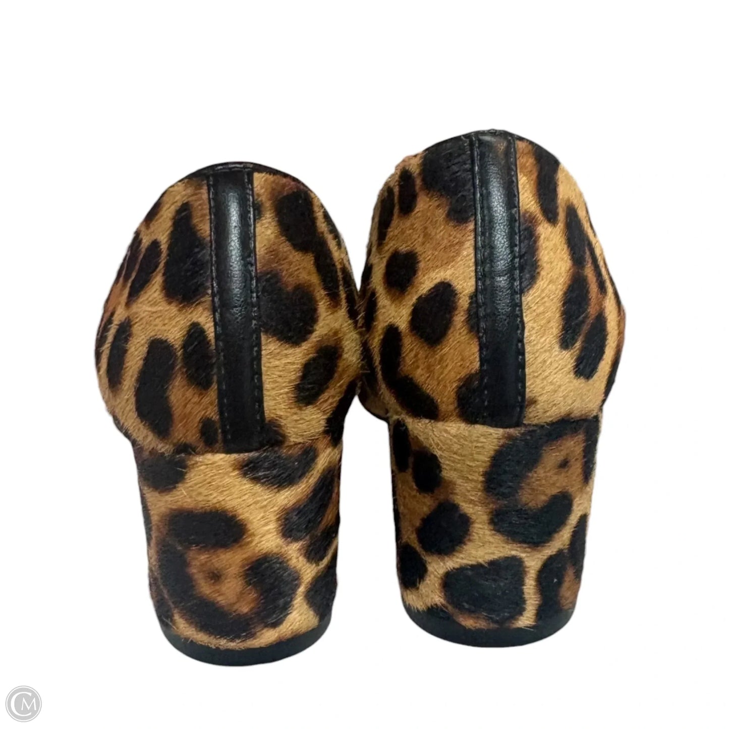 Shoes Heels Block By J. Crew In Animal Print, Size: 5