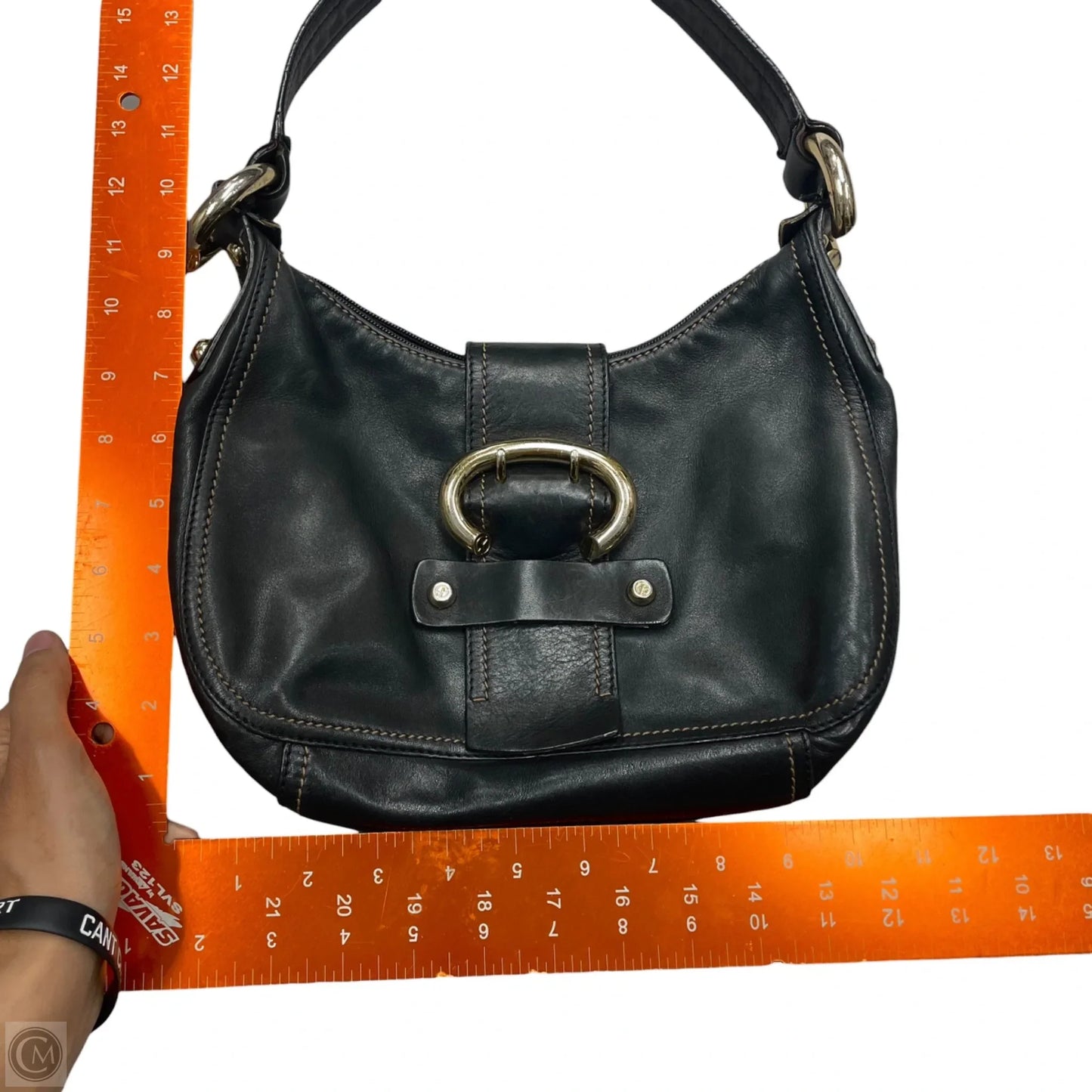 Handbag Leather, Size: Small