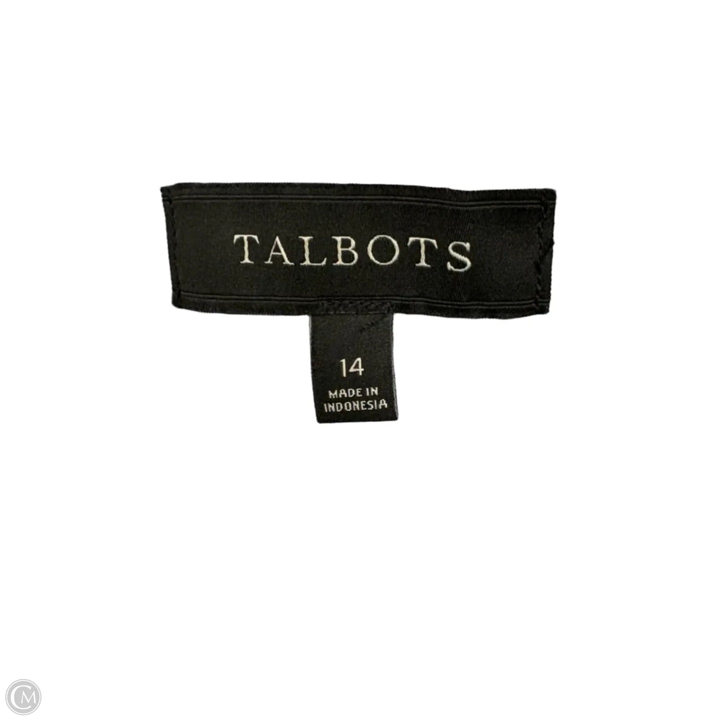 Skirt Midi By Talbots In Blue & Red, Size: 14