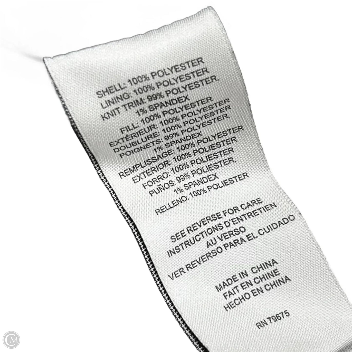 Coat Puffer & Quilted By Anne Klein In Black, Size: Xl