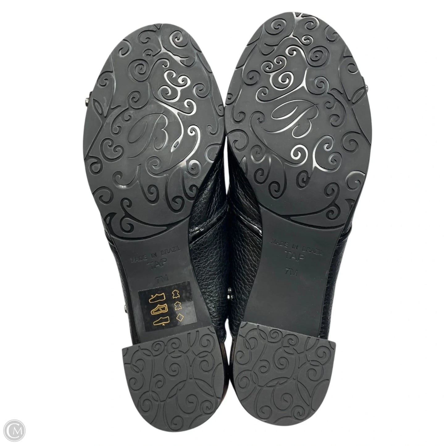 Sandals Heels Block By Brighton In Black, Size: 7