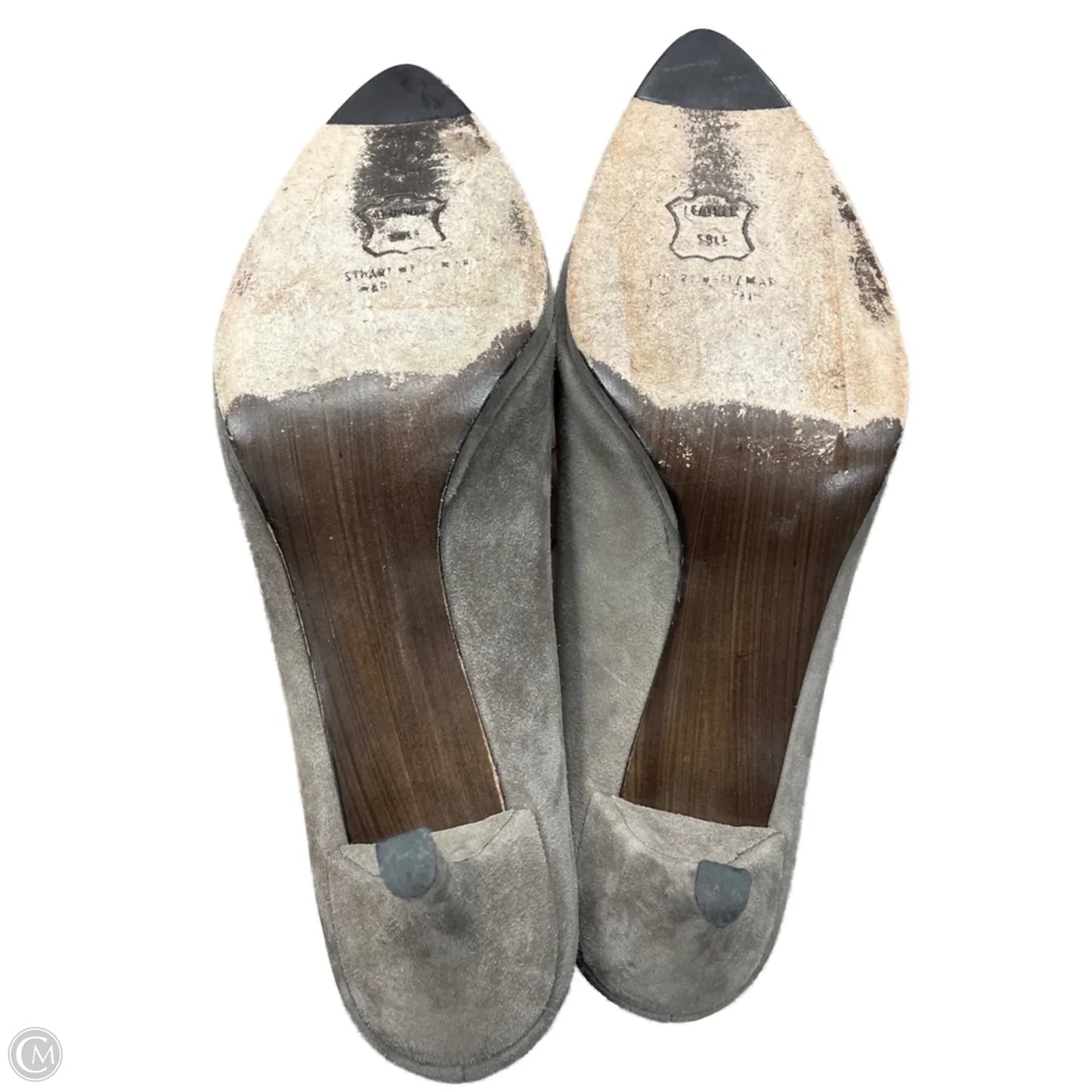 Shoes Designer By Stuart Weitzman In Taupe, Size: 7.5