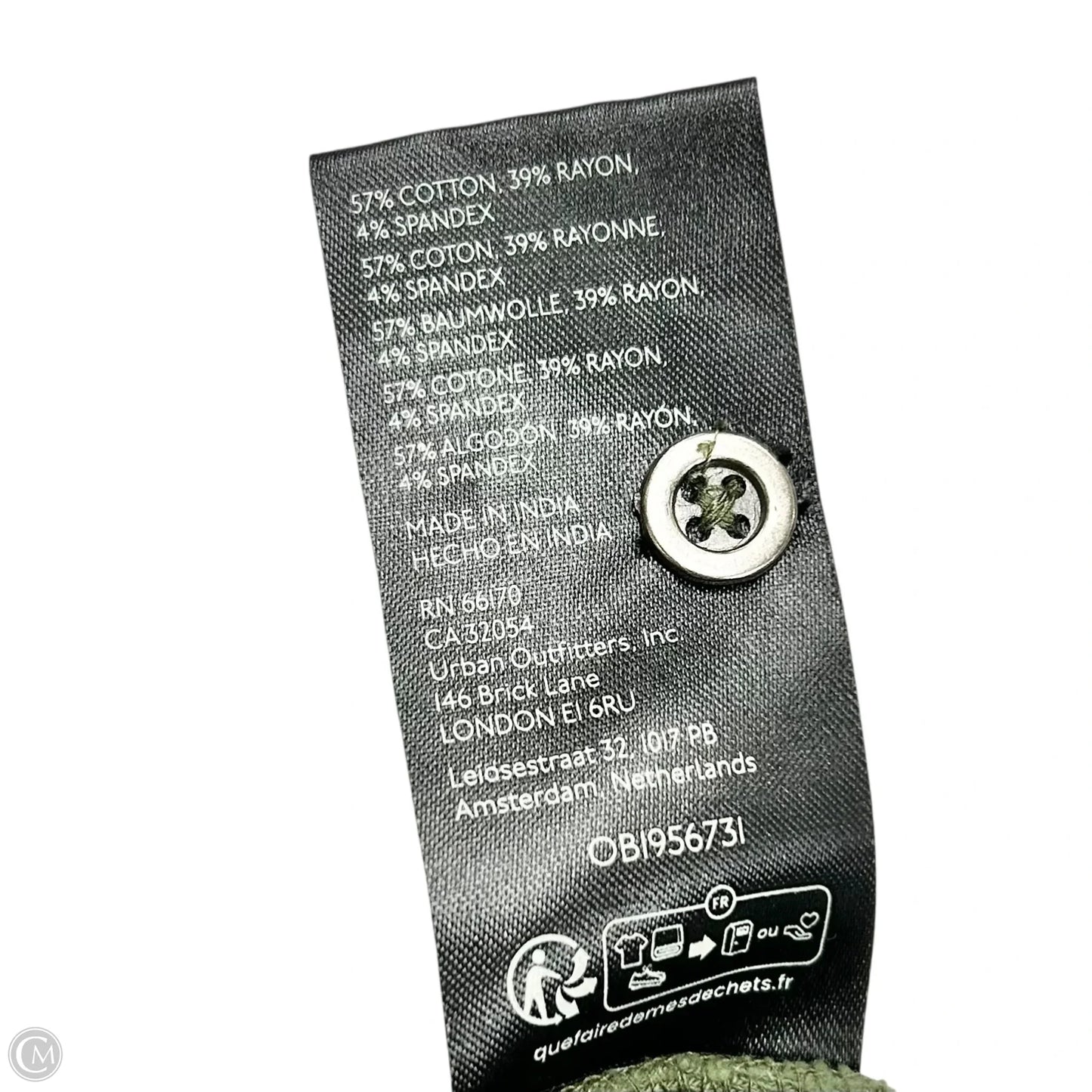 Tank Top By Pilcro In Green, Size: L