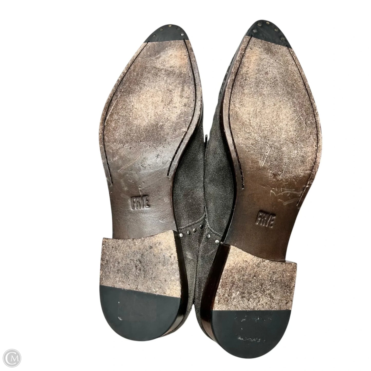 Shoes Designer By Frye In Grey, Size: 10