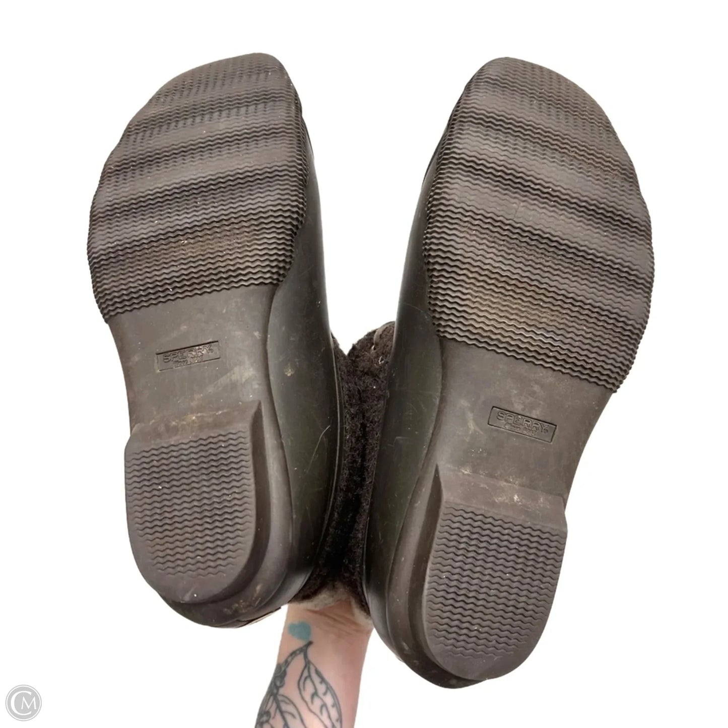 Boots Snow By Sperry In Brown & White, Size: 10