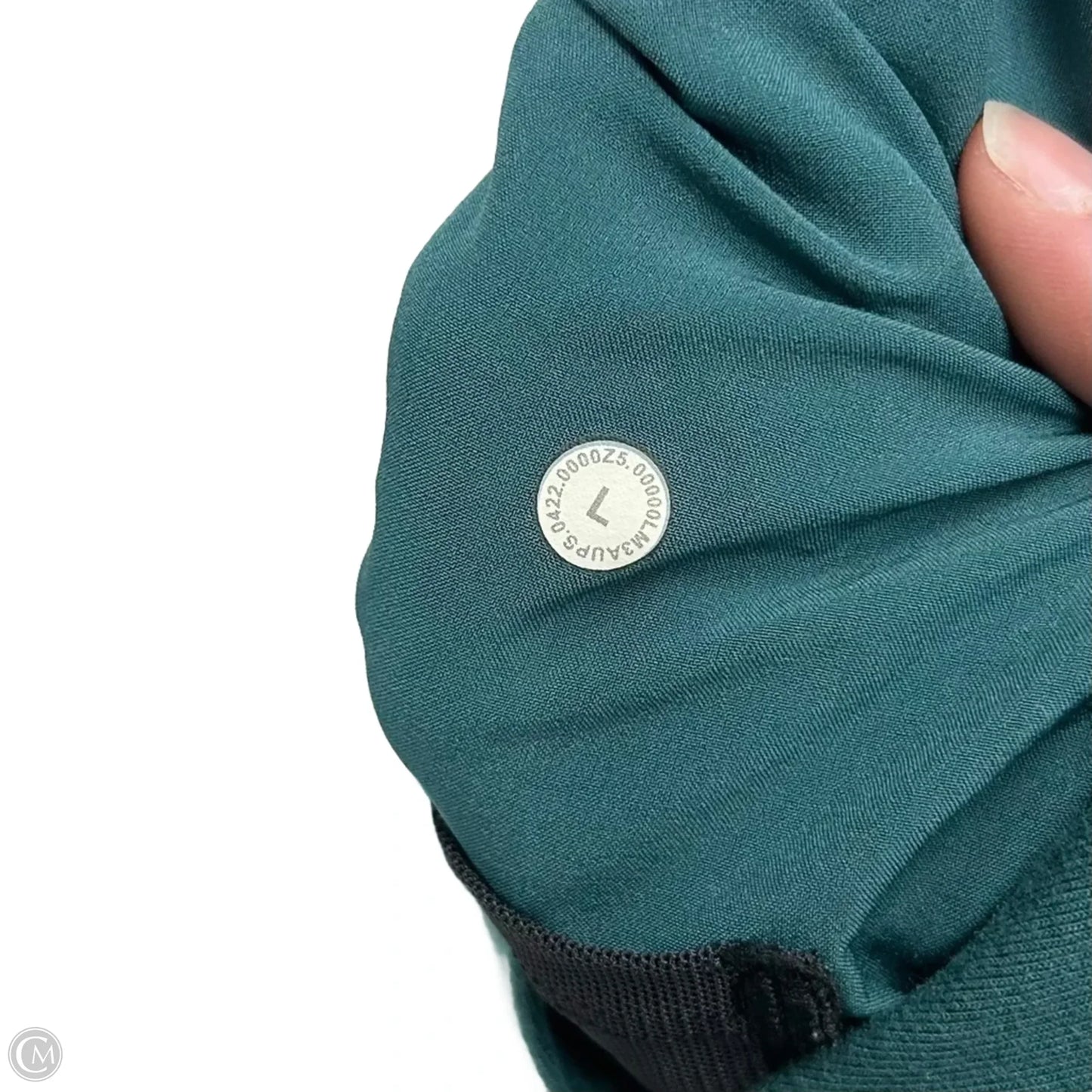 Athletic Sweatshirt Hoodie By Lululemon In Teal, Size: L