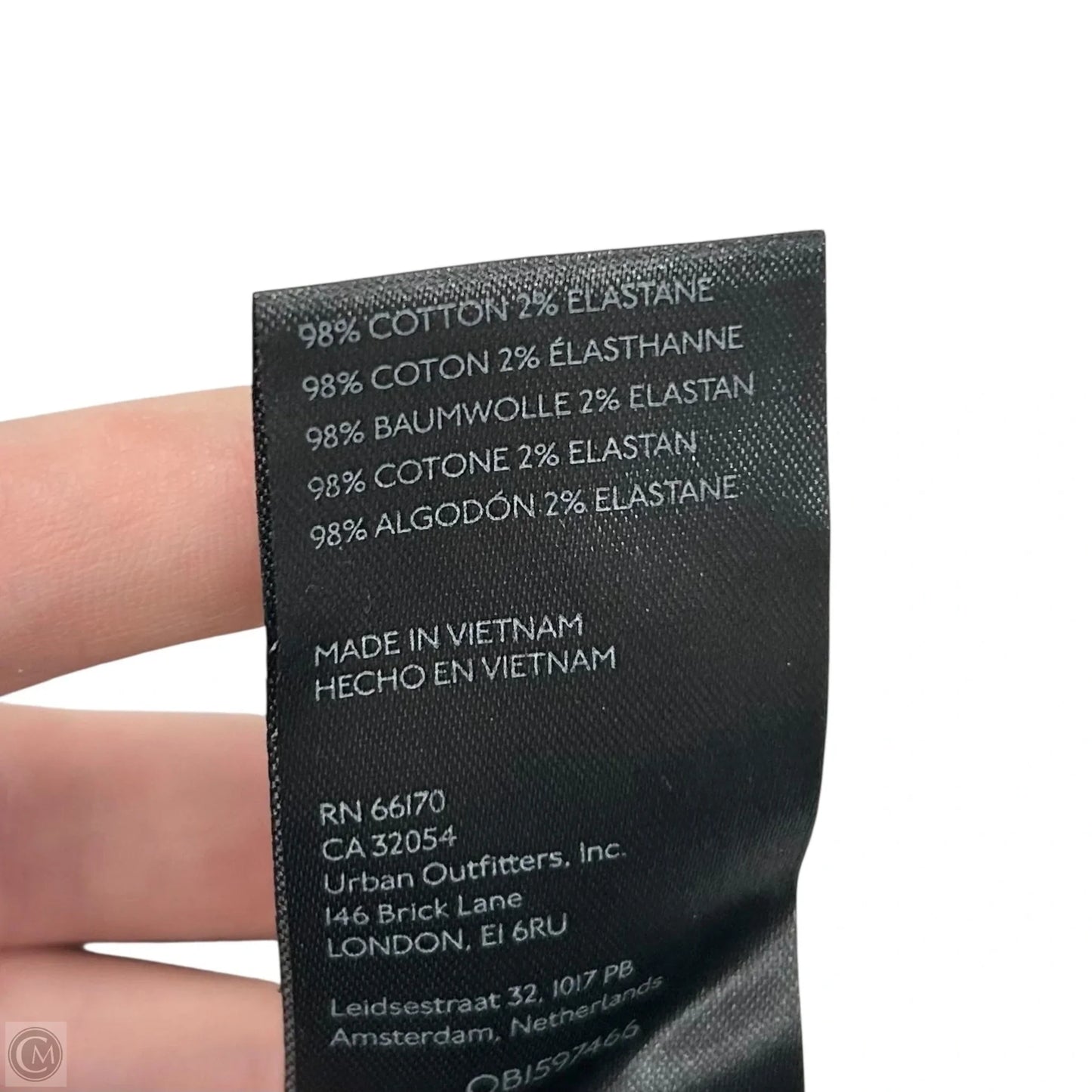 Jeans Flared By Urban Outfitters In Black, Size: 12