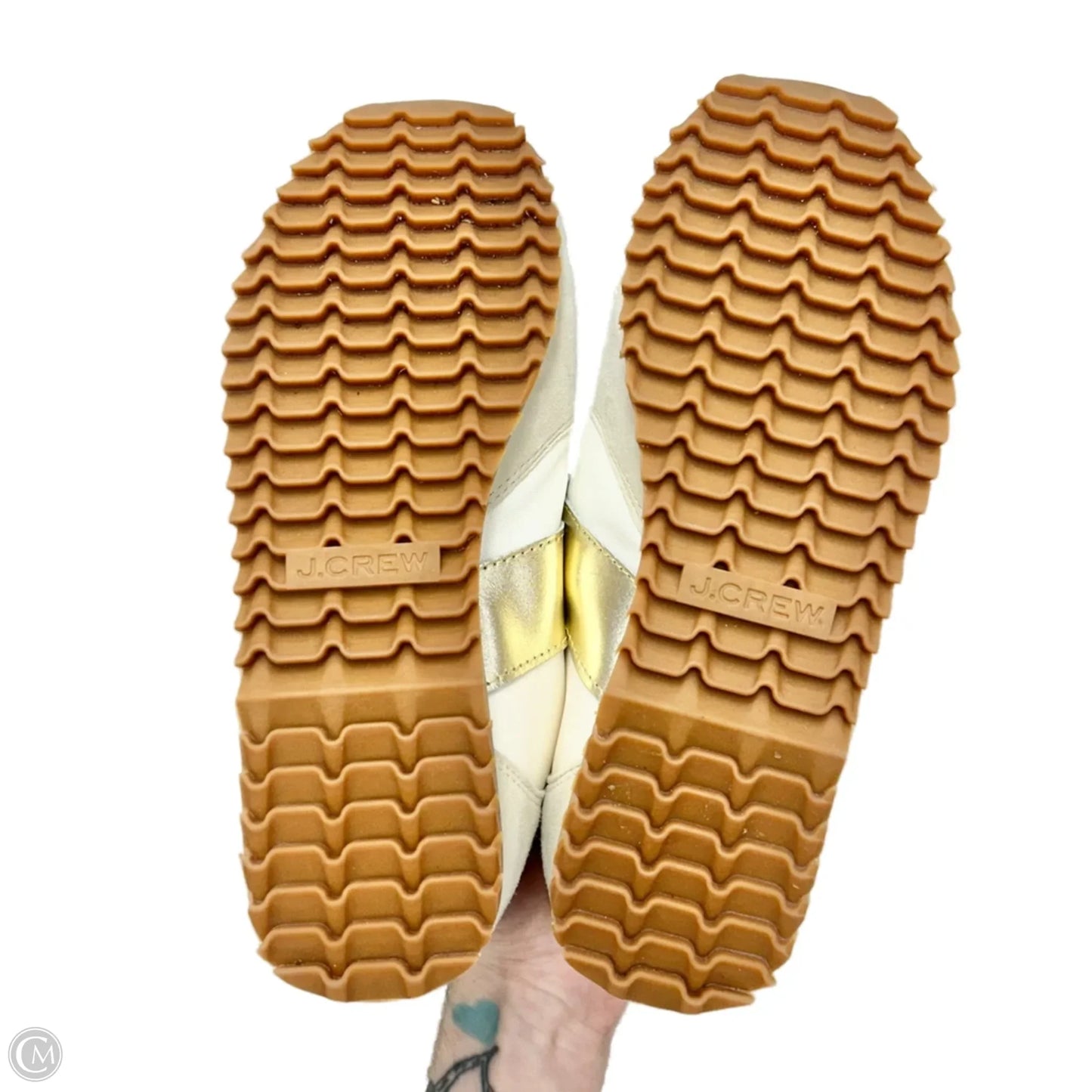 Shoes Sneakers By J. Crew In Cream, Size: 5