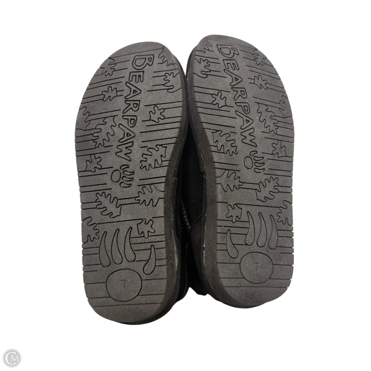 Boots Mid-calf Flats By Bearpaw In Black, Size: 7