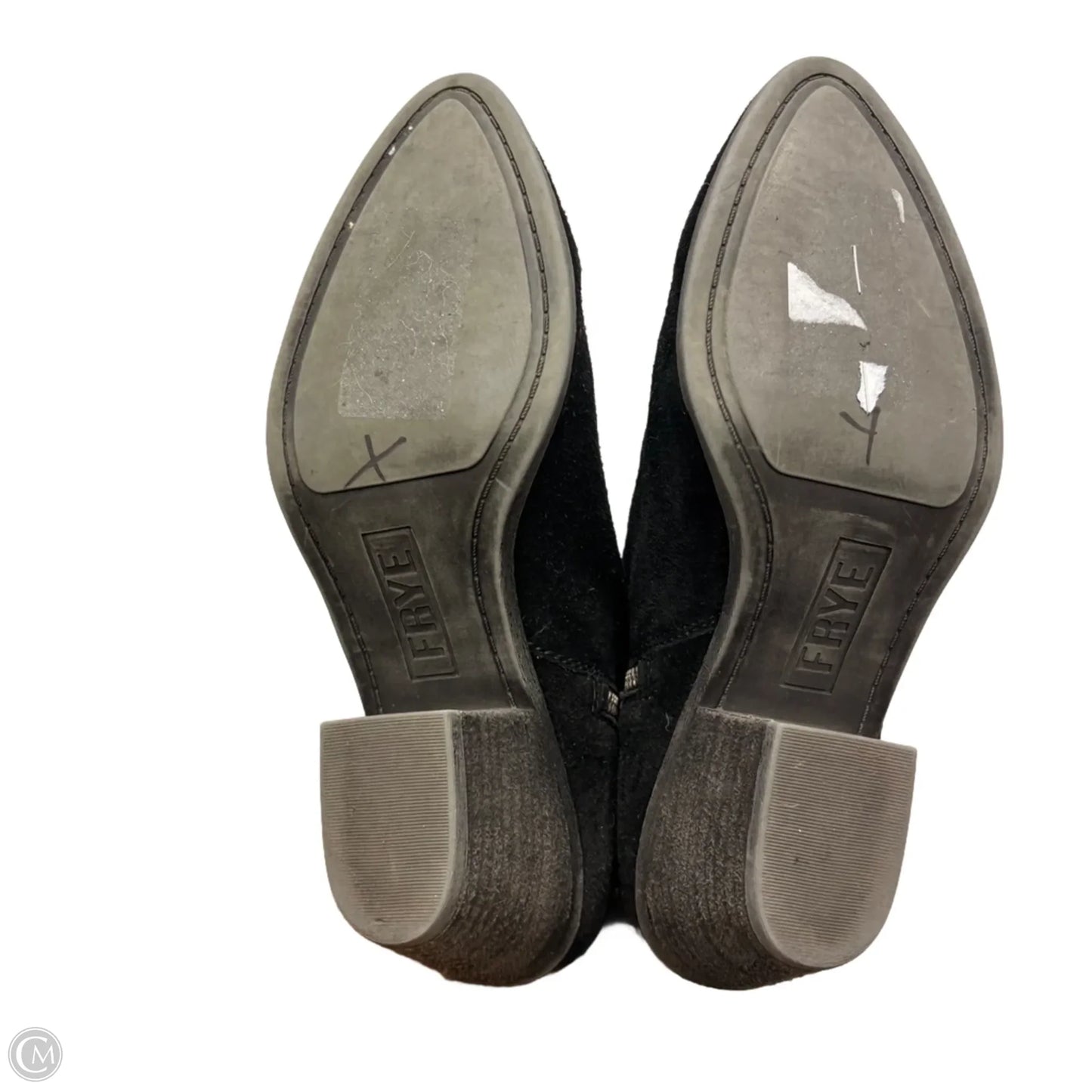 Boots Designer By Frye In Black, Size: 7