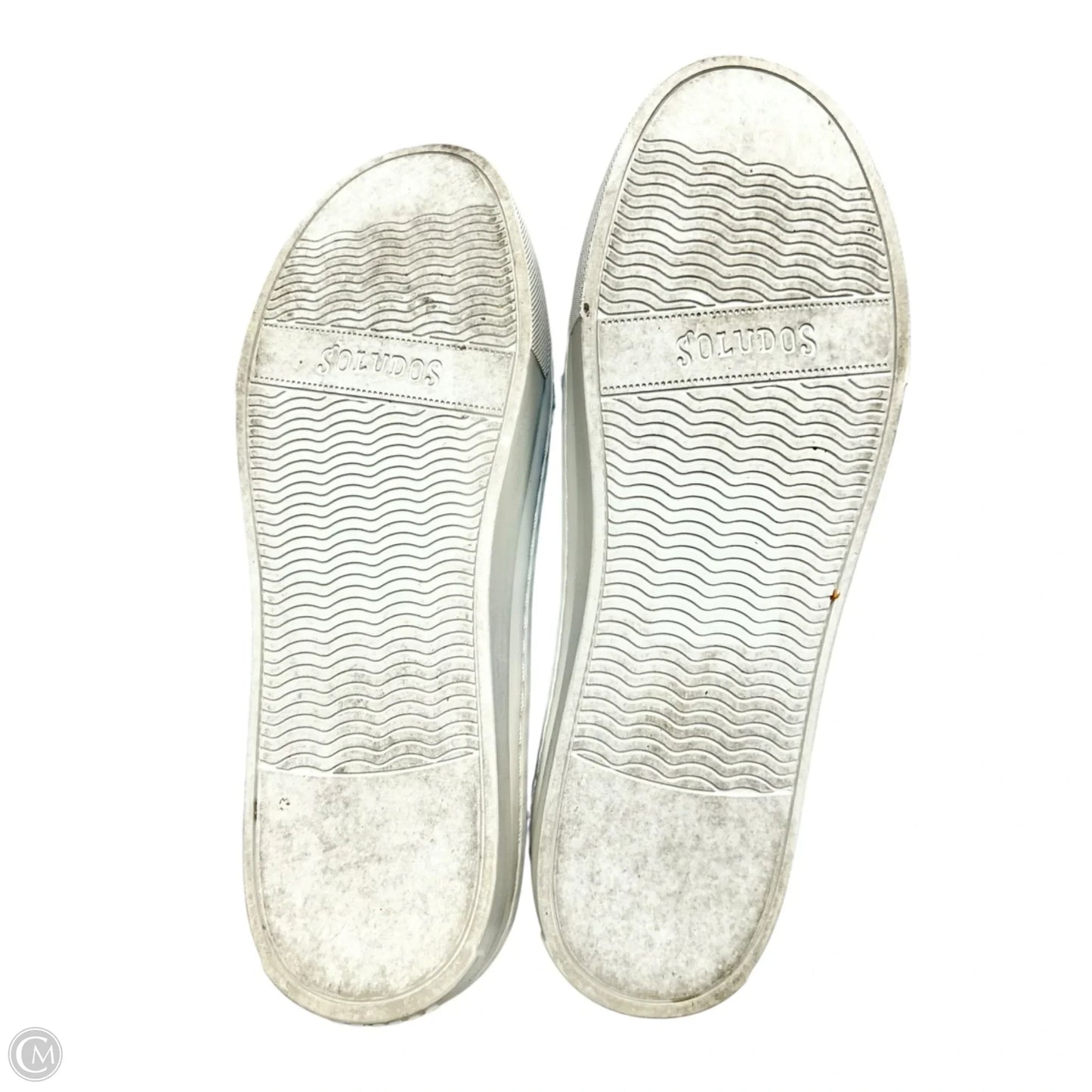 Shoes Sneakers By Soludos In Blue & White, Size: 5.5