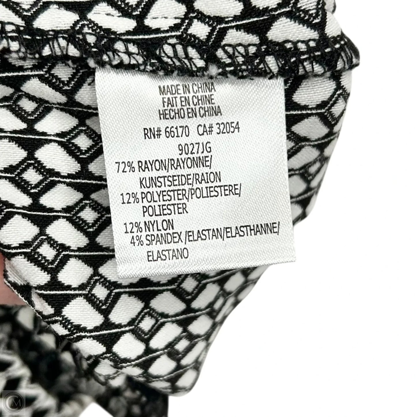 Pants Dress By Anthropologie In Black & White, Size: S