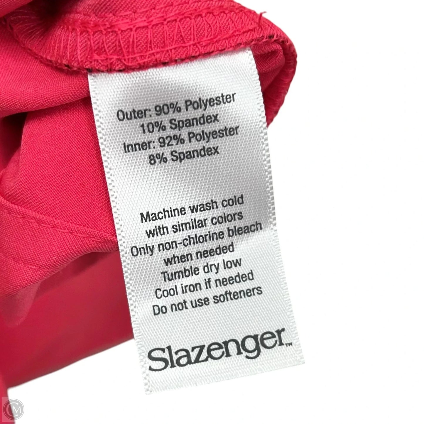 Athletic Skort By Slazenger In Pink, Size: M