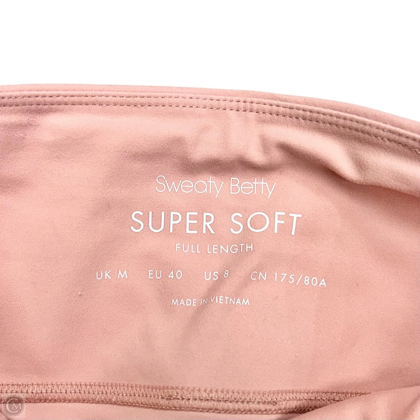 Athletic Leggings By Sweaty Betty In Pink, Size: M