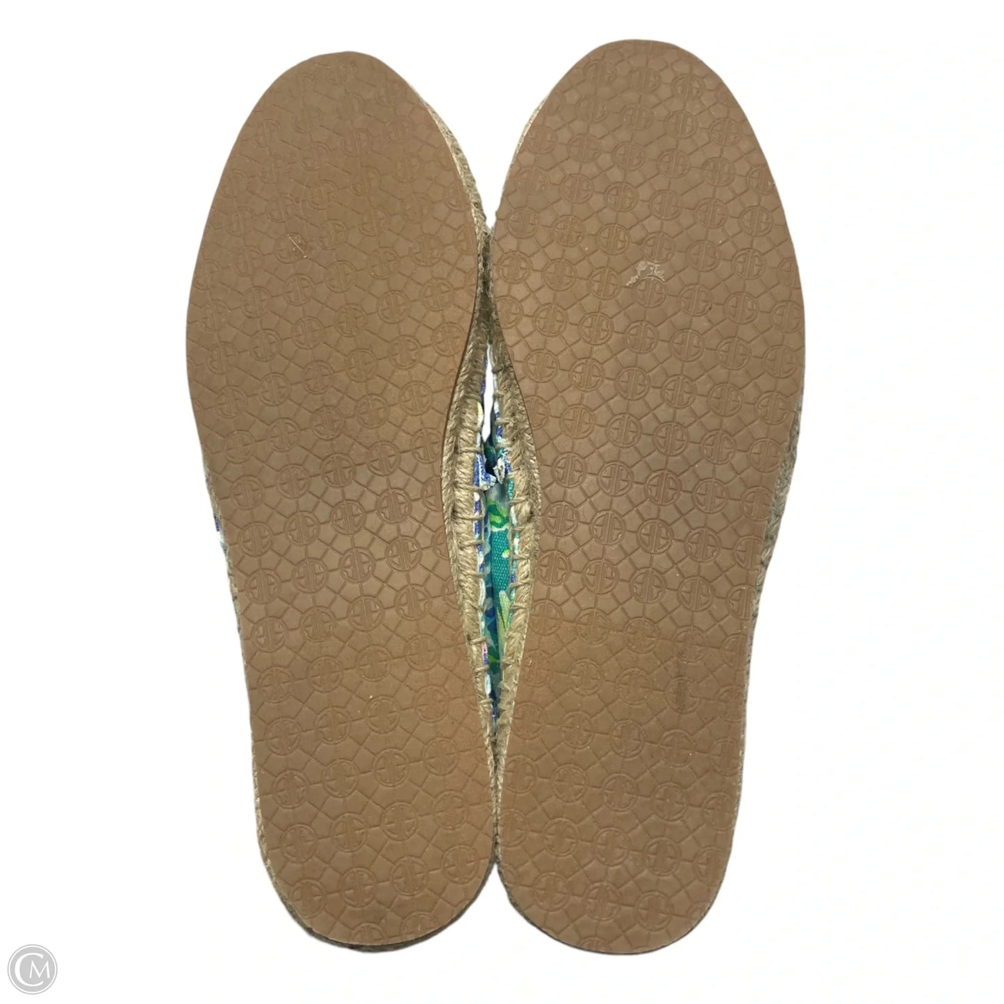 Shoes Designer By Lilly Pulitzer In Blue & Green, Size: 7