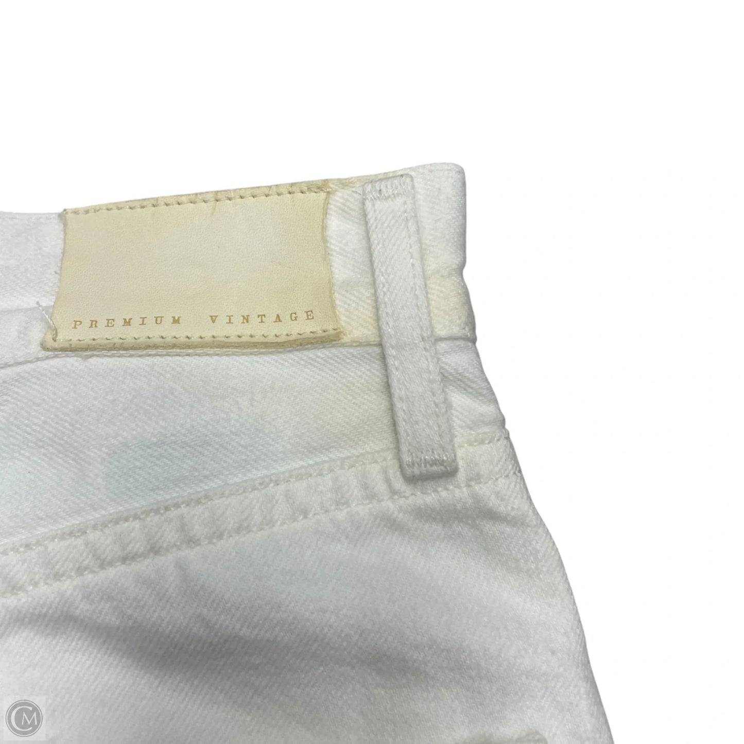 Skirt Midi By Citizens Of Humanity In Cream Denim, Size: 4