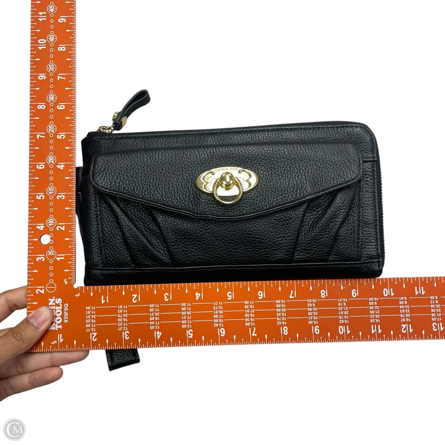 Wristlet Leather By Emma Fox, Size: Medium