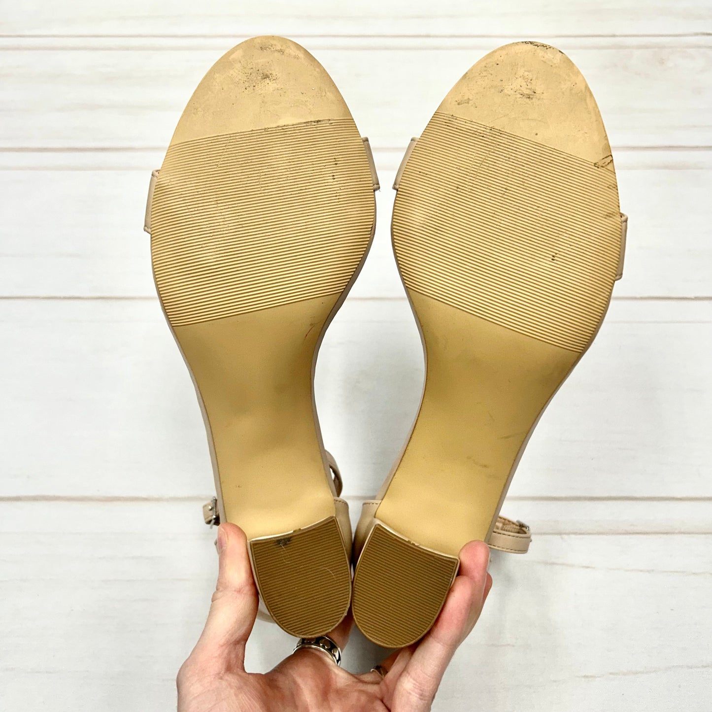 Sandals Heels Block By Madden Girl Size: 10