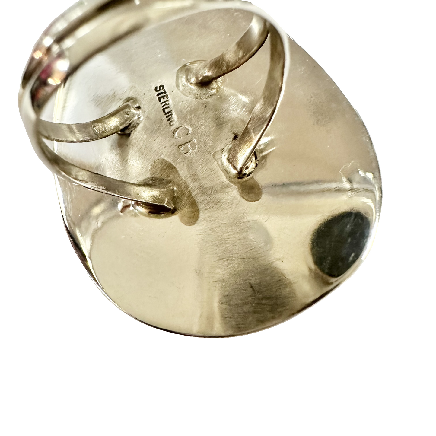 Ring Sterling Silver , Size: 9