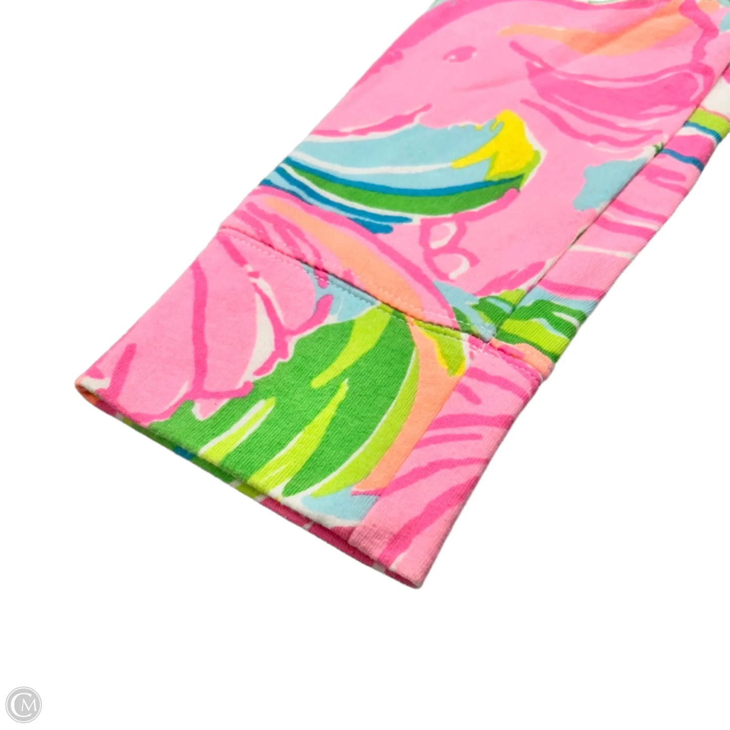 Jacket Designer By Lilly Pulitzer In Green & Pink, Size: Xs