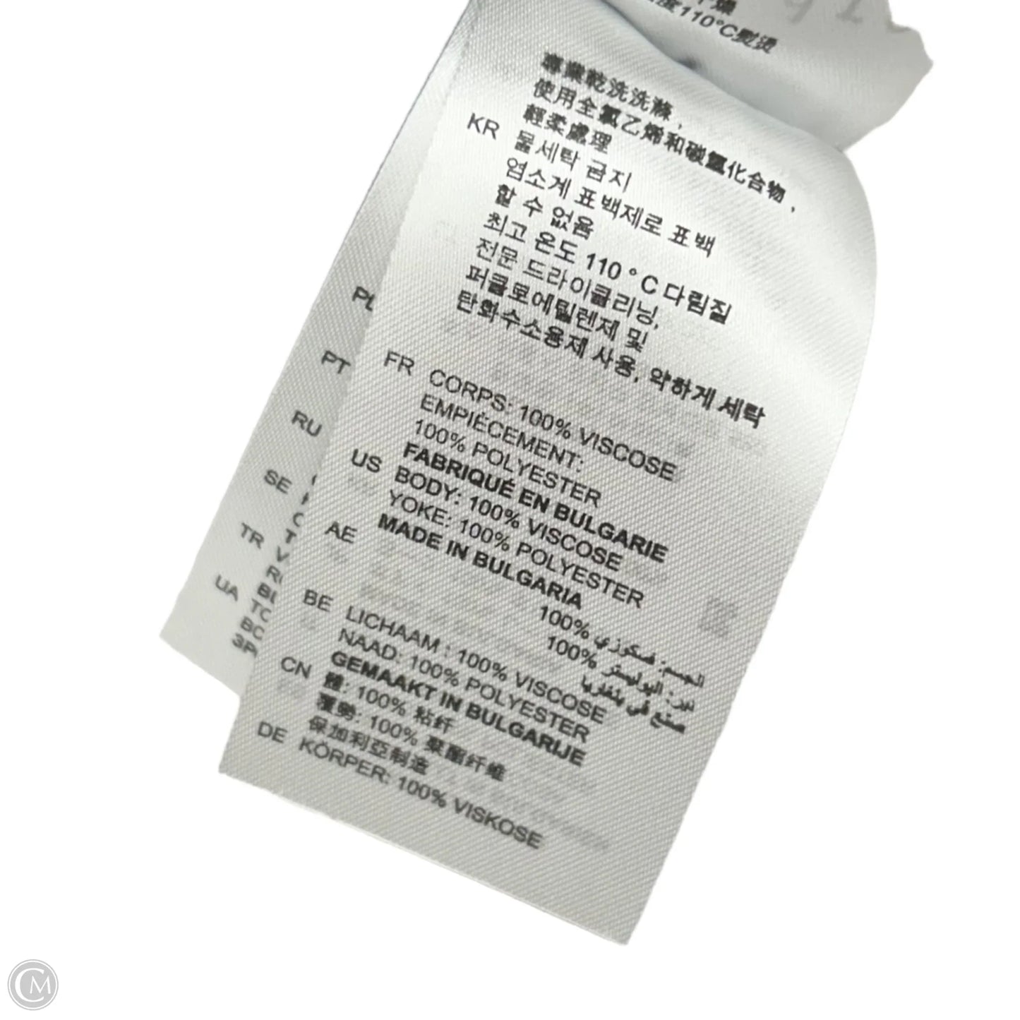 Dress Designer By Sandro In Black & Tan, Size: Xs