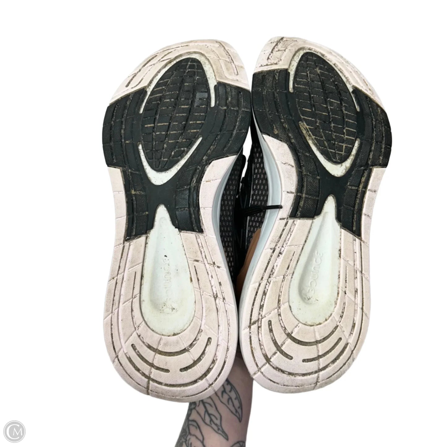 Shoes Athletic By Adidas In Black & Pink, Size: 10