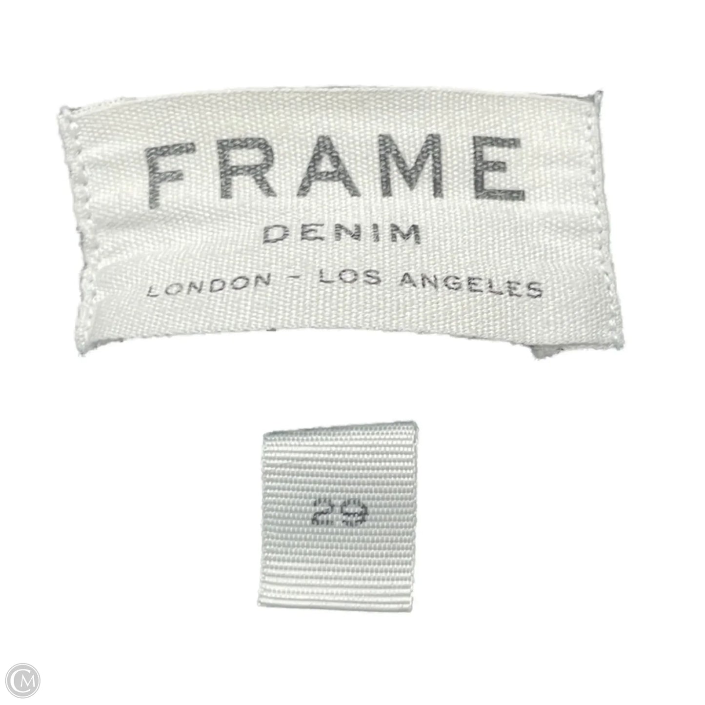 Jeans Flared By Frame In Black, Size: 8