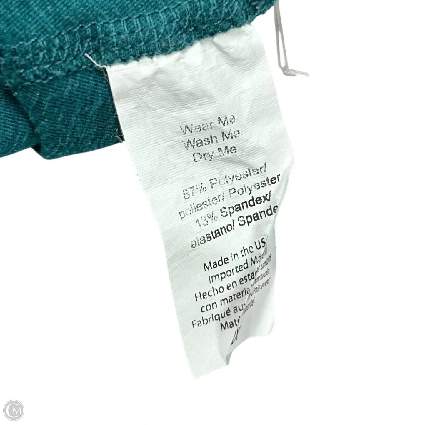 Athletic Pants By Beyond Yoga In Teal, Size: 2x