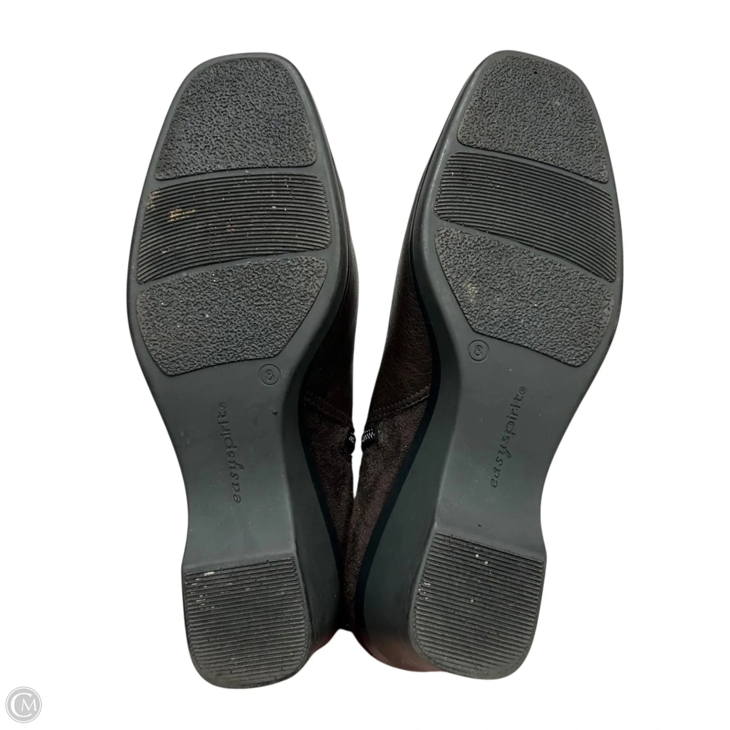Boots Ankle Heels By Easy Spirit In Brown, Size: 8