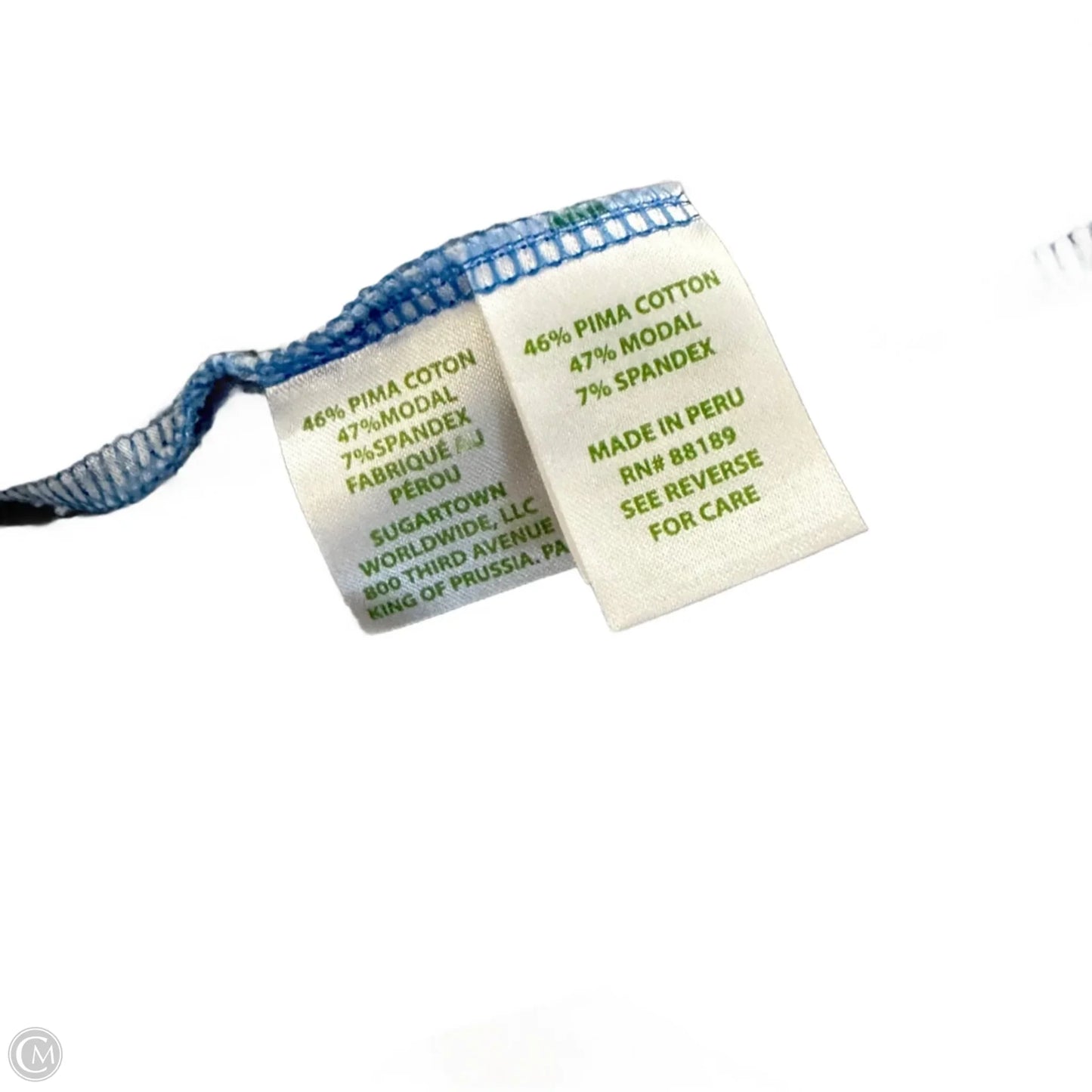 Top Long Sleeve Designer By Lilly Pulitzer In Blue & Pink, Size: Xl