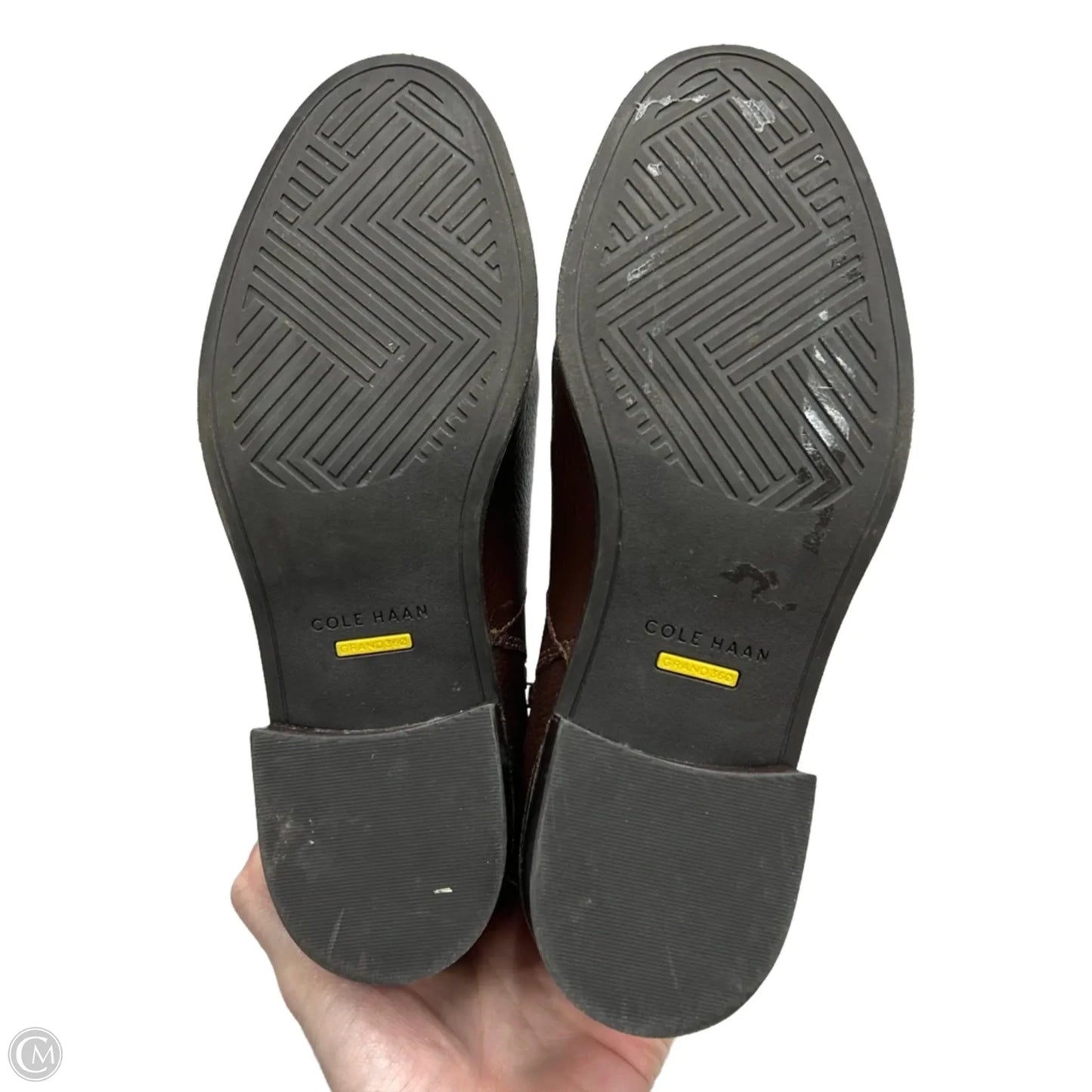 Boots Ankle Flats By Cole-haan In Brown, Size: 8