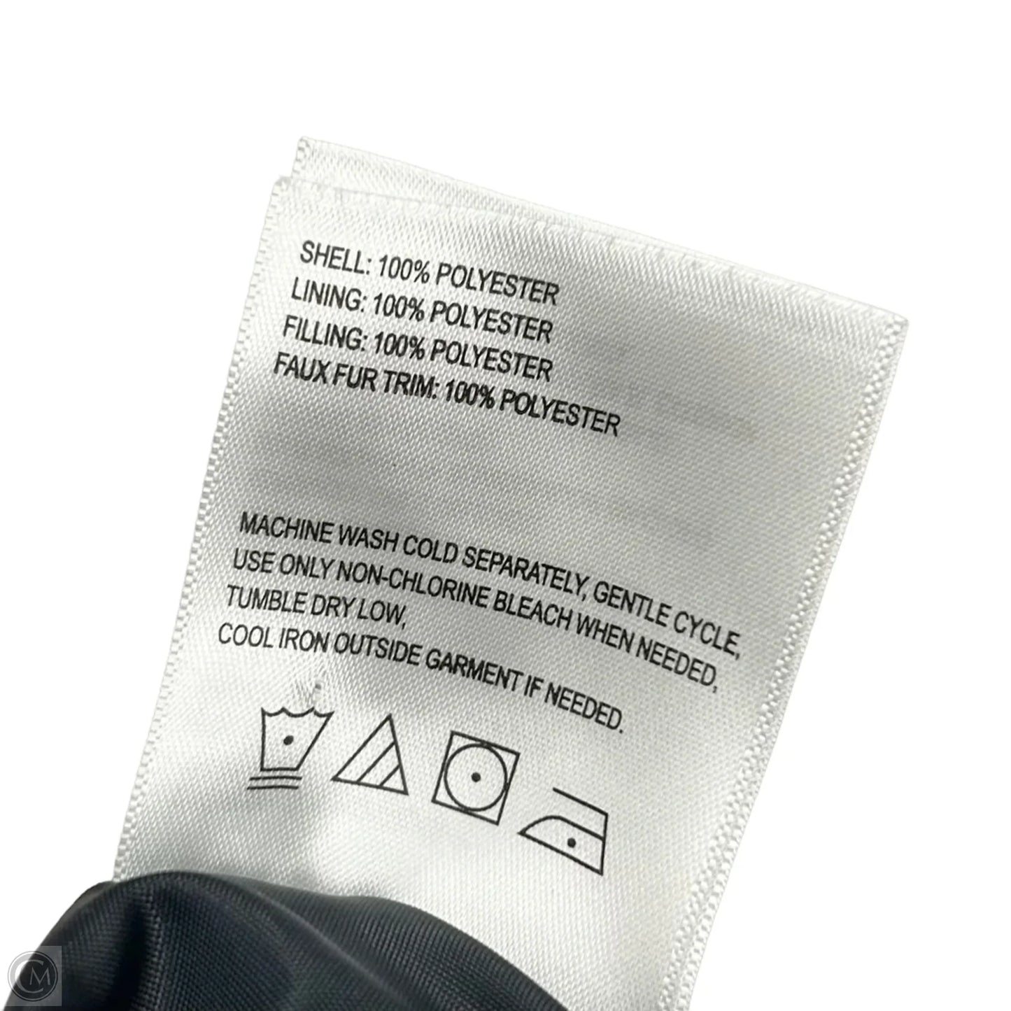 Coat Puffer & Quilted By Laundry In Navy, Size: Xl