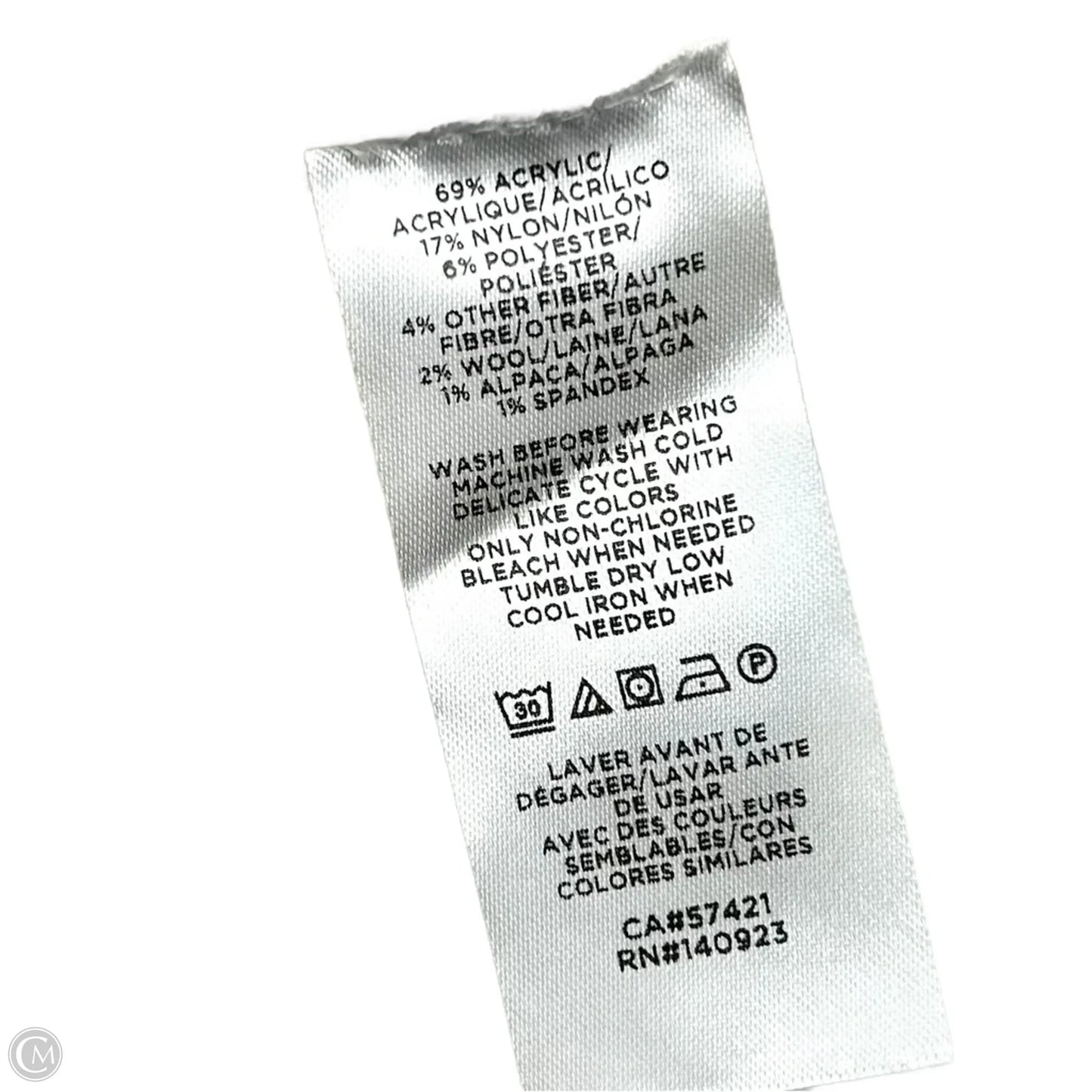 Sweater By Loft In Cream, Size: 2x