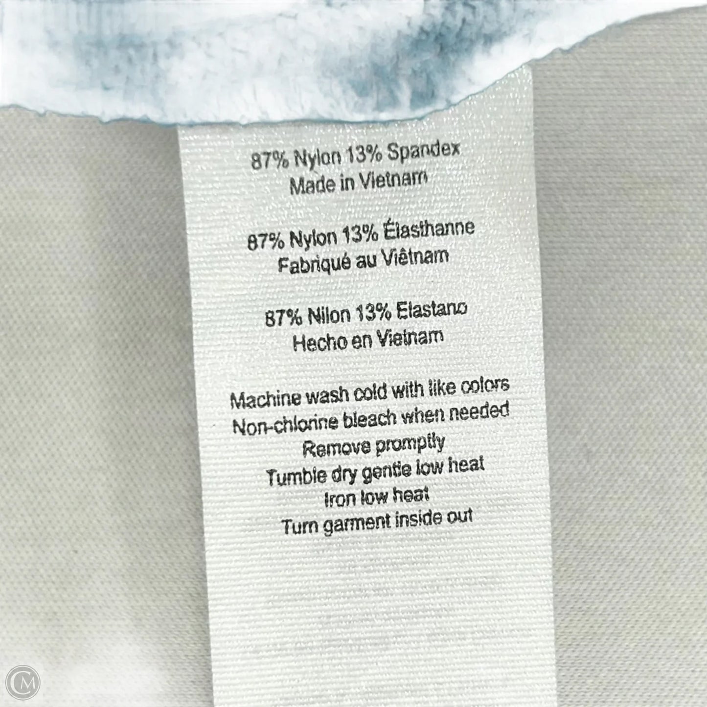 Athletic Leggings By Alo In Teal, Size: M