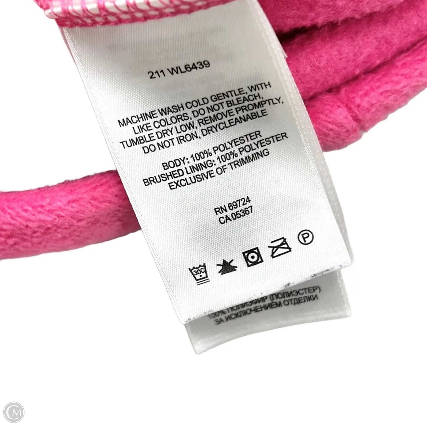 Jacket Fleece By Columbia In Pink, Size: L