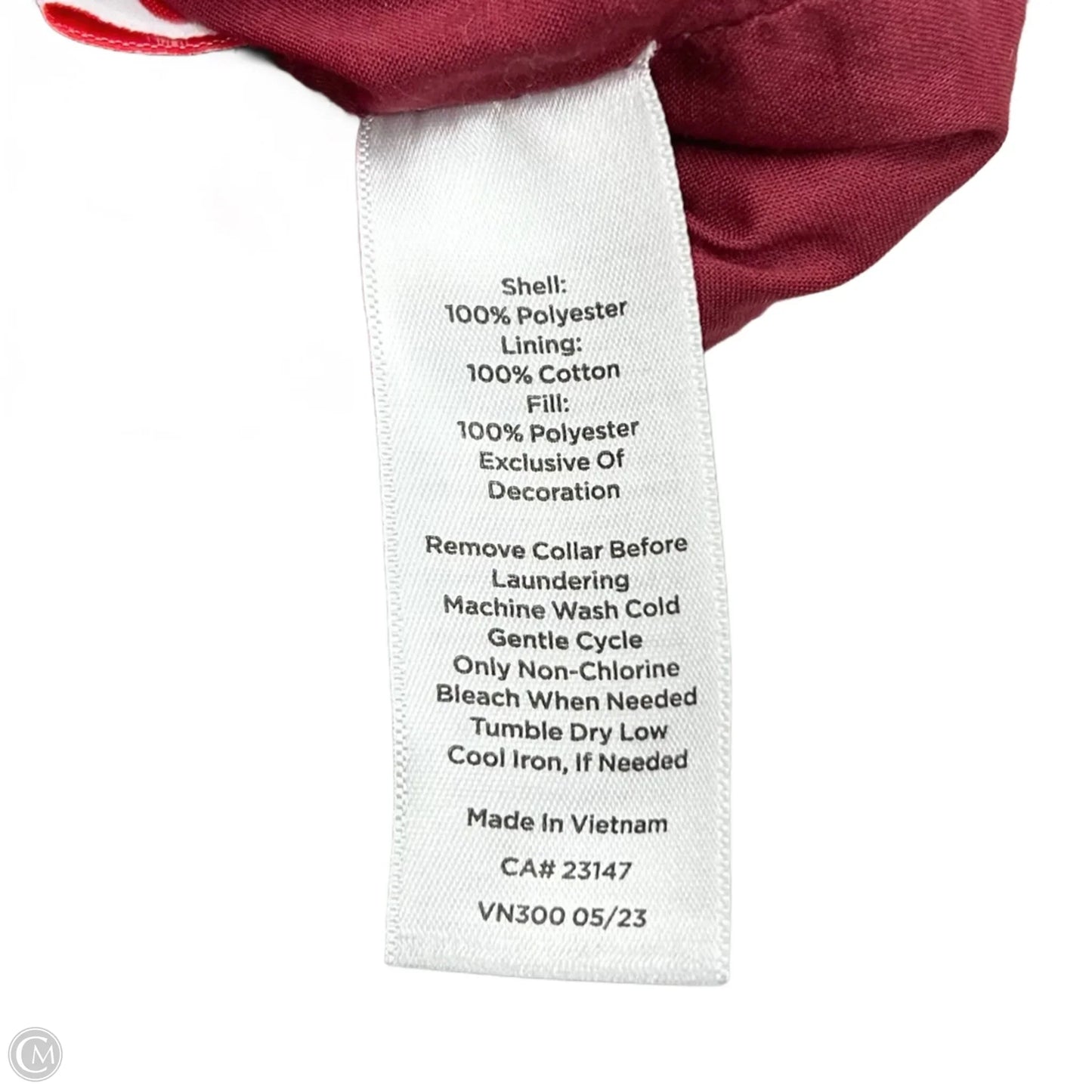 Jacket Puffer & Quilted By Talbots In Blue & Orange, Size: Xs