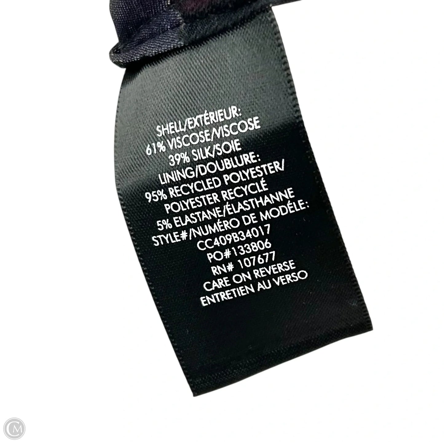 Top Long Sleeve Designer By Alice + Olivia In Floral Print, Size: S