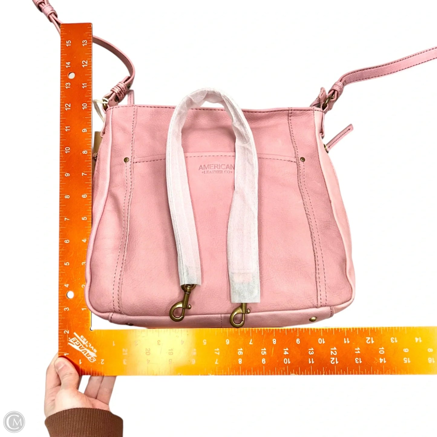 Crossbody Leather By American Leather, Size: Medium