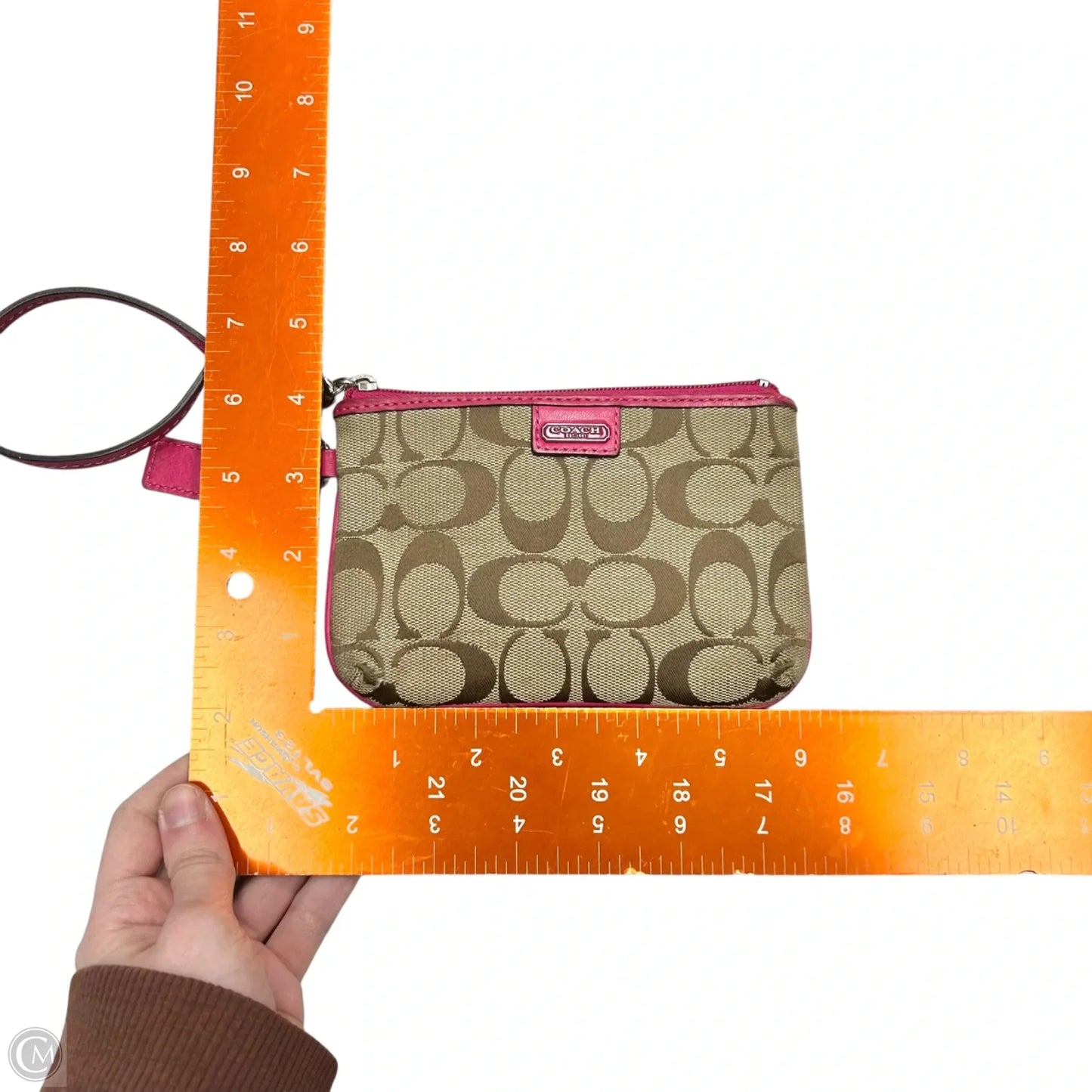 Wristlet Designer By Coach, Size: Small