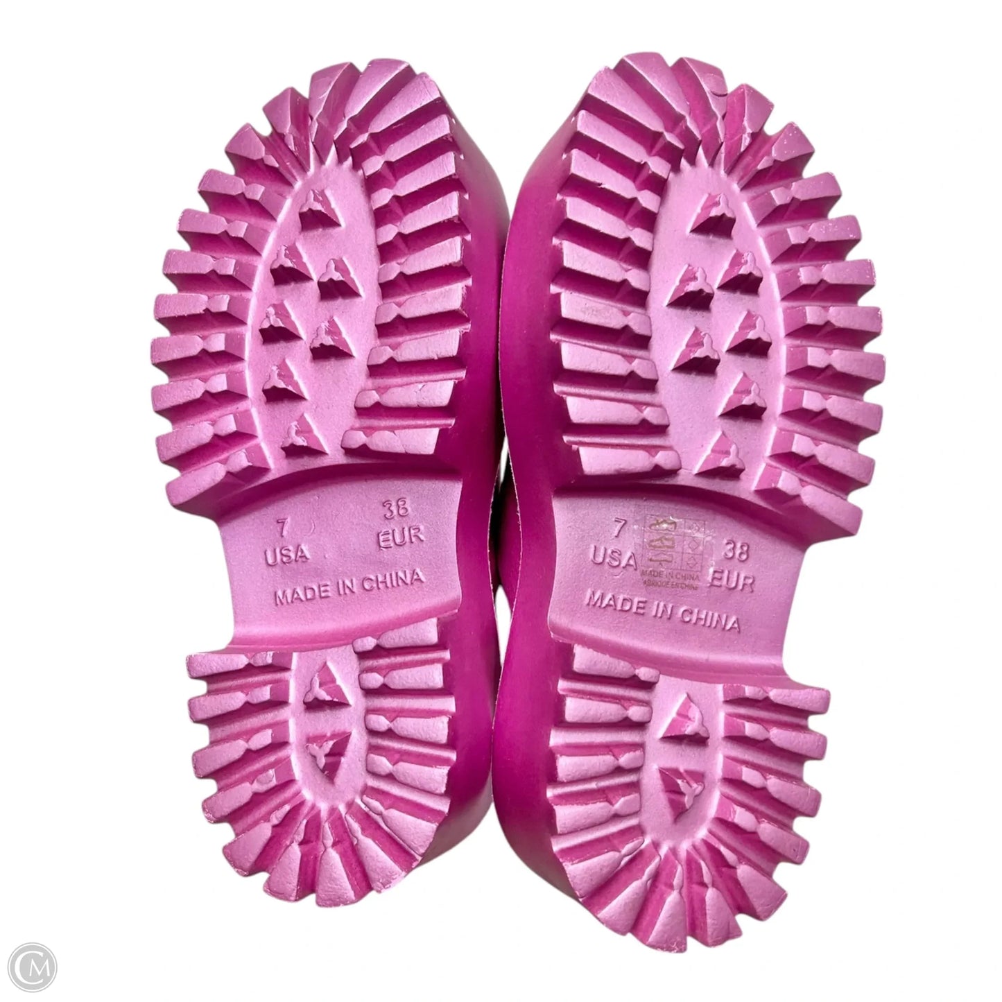 Shoes Heels Platform By Jeffrey Campbell In Pink, Size: 7