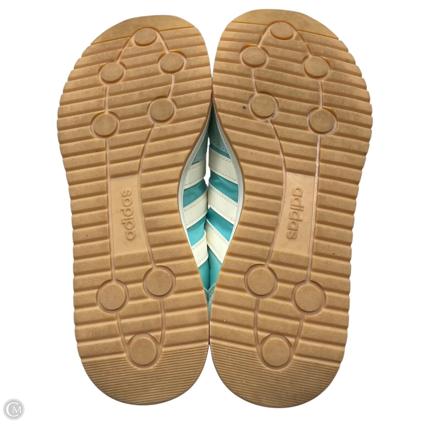 Shoes Sneakers By Adidas In Aqua, Size: 8
