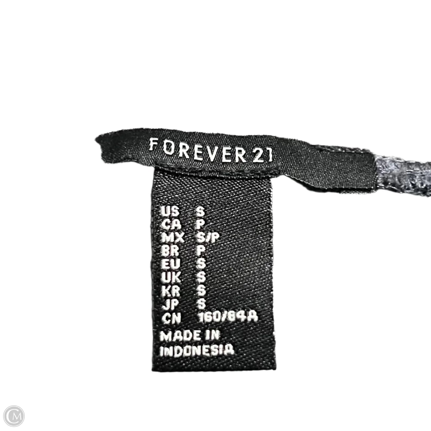 Top Short Sleeve By Forever 21 In Camouflage Print, Size: S