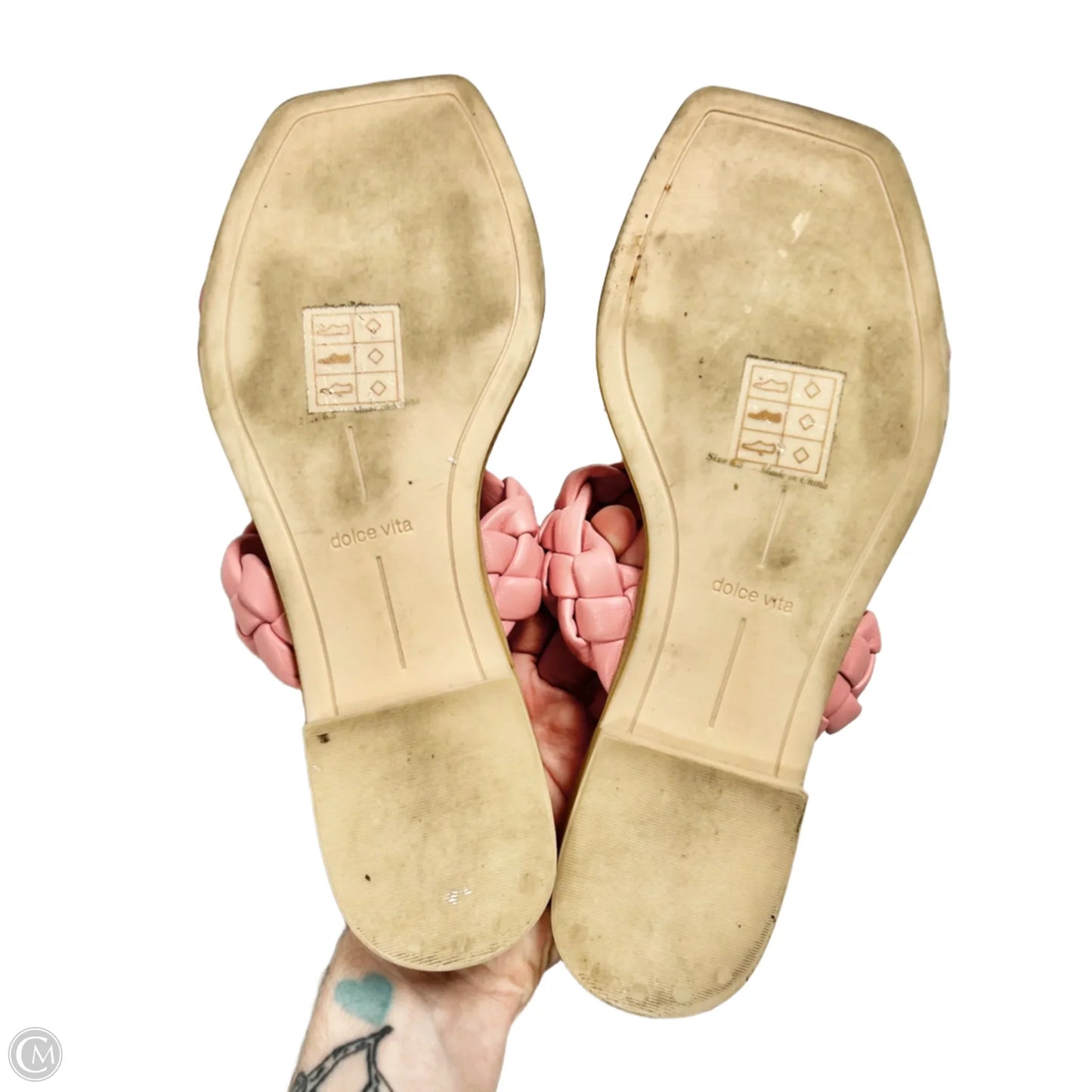 Sandals Flats By Dolce Vita In Pink, Size: 6.5