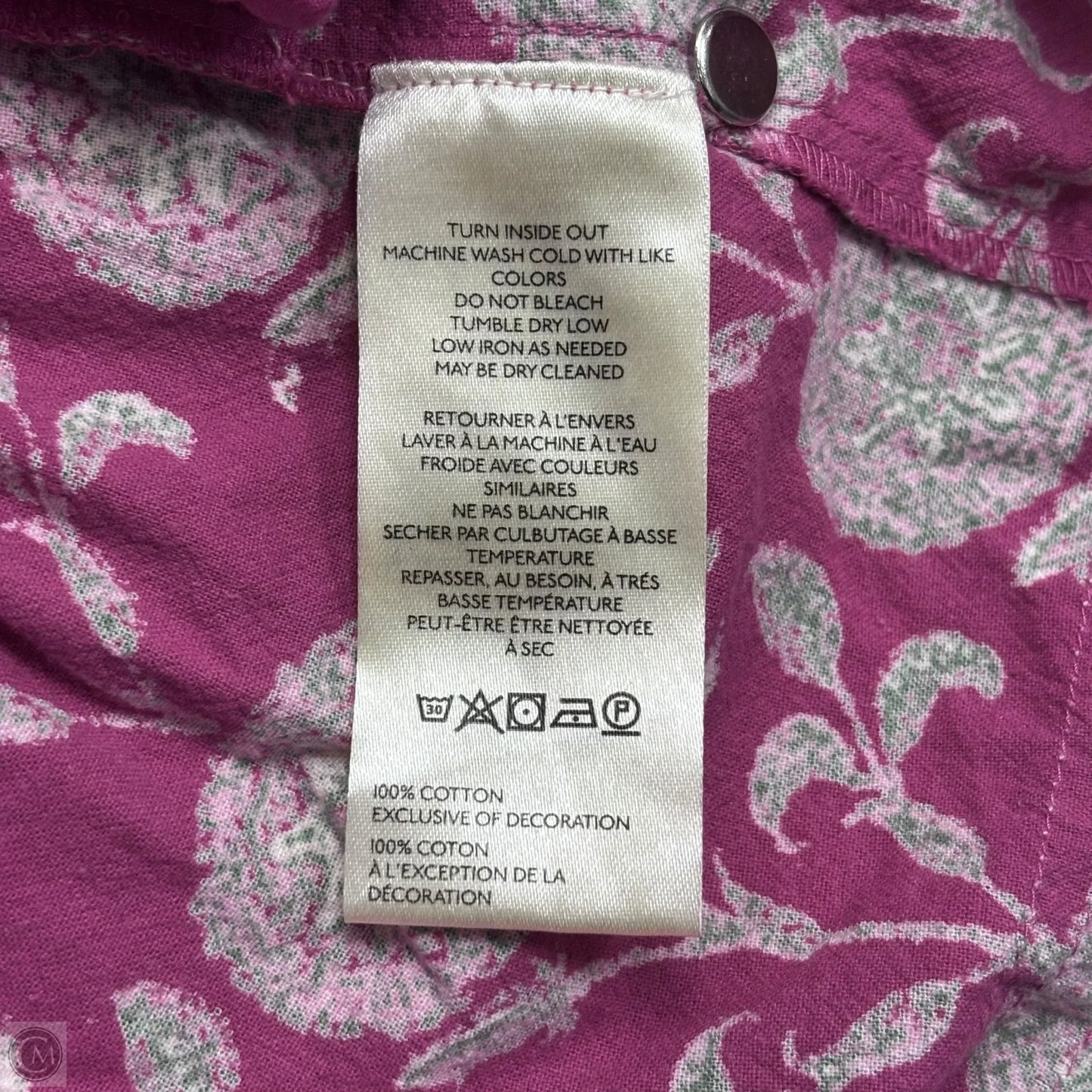 Dress Casual Short By Free People In Green & Pink, Size: S