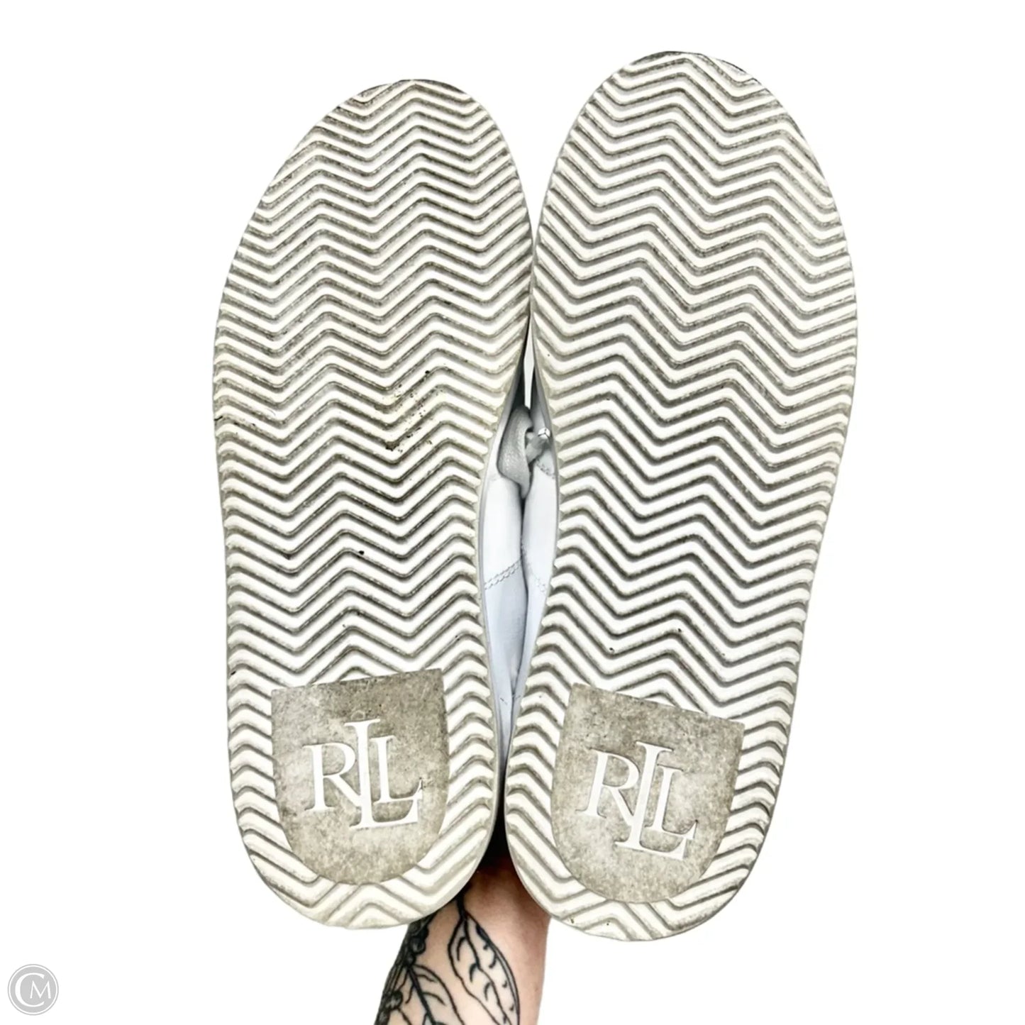 Shoes Sneakers By Lauren By Ralph Lauren In White, Size: 8.5