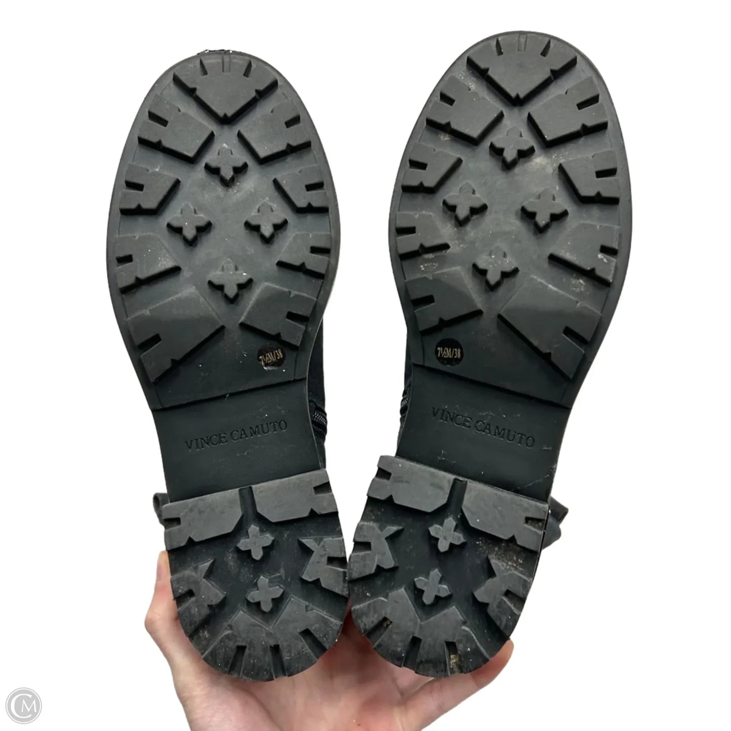 Boots Mid-calf Heels By Vince Camuto In Grey, Size: 7.5