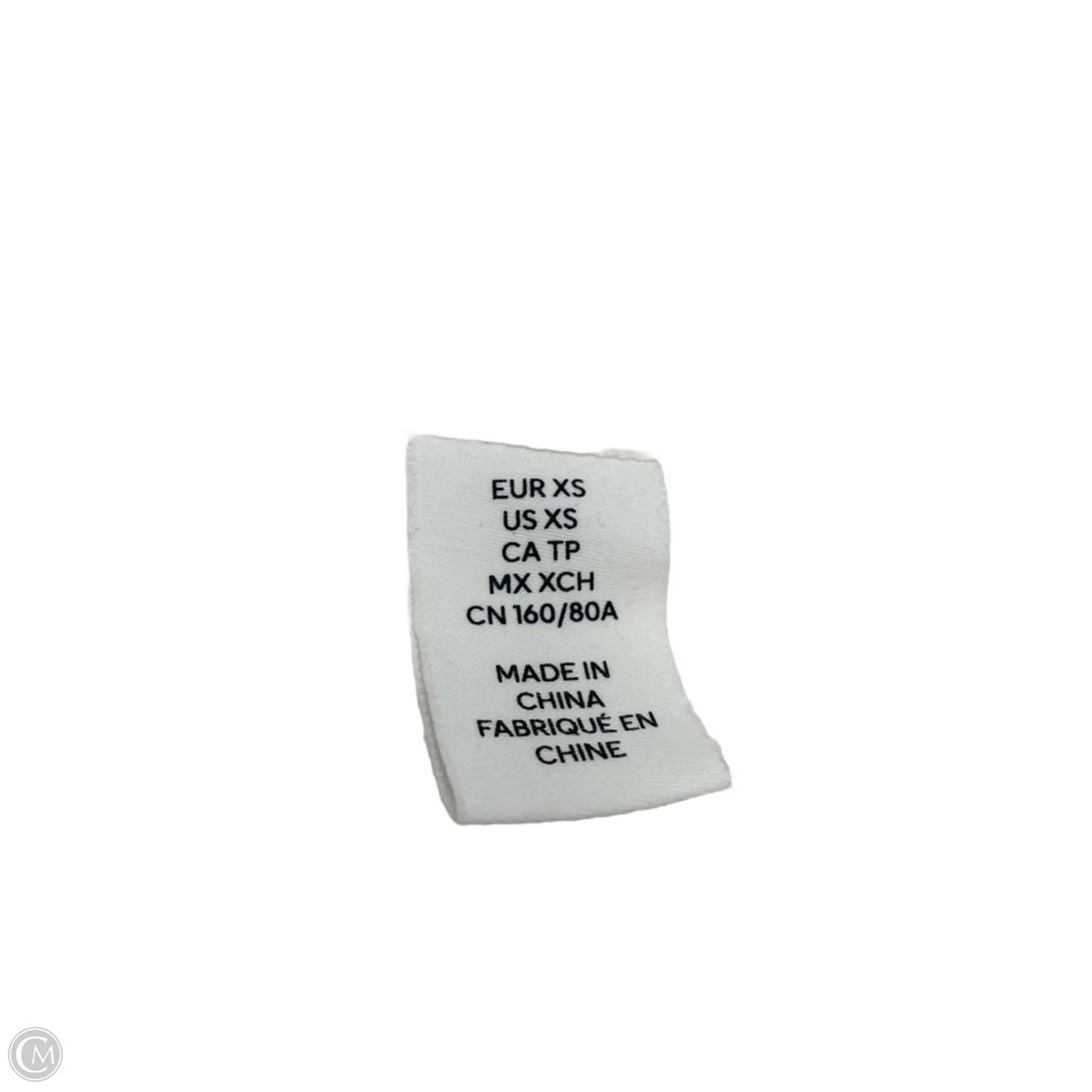 Blazer By H&m In Ivory, Size: Xs